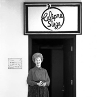 SIU Communication Studies Marion Kleinau National Scripting Award - Marion Kleinau in front of Calipre Office